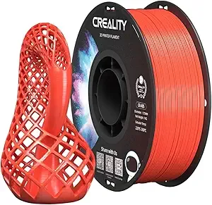 Creality Creality ABS 3D Printing Filament, Excellent Resistance, Odorless Non-Toxic, Stability, Tough, 1kg(2.2lbs) ABS Filament for 3D Printer (Red)