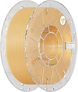 Creality Creality PLA Starry Galaxy 3D Printer Filament Sparkle PLA, Shimmering Stardust Finish, High-Speed RFID Smart Filament, Smooth Shine Fits for Most 3D Printers (Stardust Yellow)