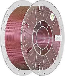 Creality Creality PLA Starry Galaxy 3D Printer Filament Sparkle PLA, Shimmering Stardust Finish, High-Speed RFID Smart Filament, Smooth Shine Fits for Most 3D Printers (Stardust Pink)