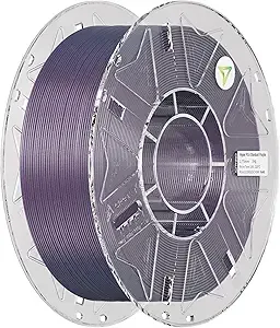 Creality Creality PLA Starry Galaxy 3D Printer Filament Sparkle PLA, Shimmering Stardust Finish, High-Speed RFID Smart Filament, Smooth Shine Fits for Most 3D Printers (Stardust Purple)