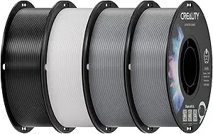 Creality Creality PETG Filament Black &White Bundle with Grey & Grey