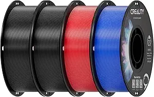 Creality Creality PETG Filament Black &White Bundle with Red & Blue