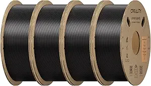 Creality Creality Hyper ABS Filament 4KG, High-Temperature Resistant, High Impact Strength, Stable Printing Performance, +/- Accuracy（Black