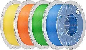 Creality Creality Hyper PLA Filament Bundle 4KG, RFID 3D Printer Filament PLA for High Speed 30-/s, Support CFS, Fits for Most 3D Printers (Yellow&Orange&Green&Blue)