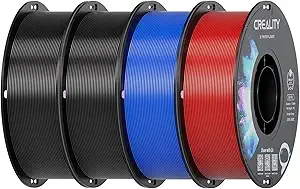 Creality Creality TPU Filament 1.75 4 kg, 95A 3D Printing Filament, High Hardness & Resilience, Soft Adhesive Material, Elastic, 1kg(2.2lbs) Flexible Filament, for 3D Printer