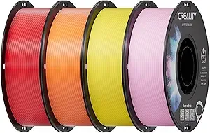 Creality Creality PETG 3D Printer Filament 4 kg, Excellent Toughness High Precision, Odorless Non-Toxic Moistureproof, Glossy PETG Filament for 3D Printer