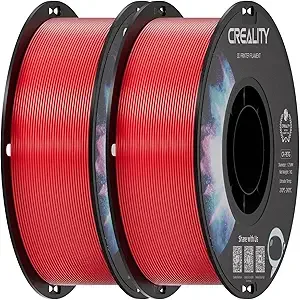 Creality Creality PETG 3D Printer Filament 2 kg, Excellent Toughness High Precision, Odorless Non-Toxic Moistureproof, Glossy PETG Filament for 3D Printer