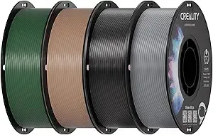 Creality Creality PETG 3D Printer Filament 4 kg, Excellent Toughness High Precision, Odorless Non-Toxic Moistureproof, Glossy PETG Filament for 3D Printer
