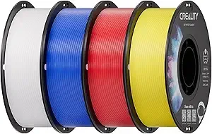 Creality Creality PETG 3D Printer Filament 4 kg, Excellent Toughness High Precision, Odorless Non-Toxic Moistureproof, Glossy PETG Filament for 3D Printer