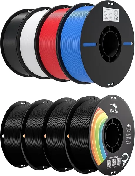 Creality Creality PLA Filament 4KG Bundle PLA+ Filament 4KG, Total 8 Packs