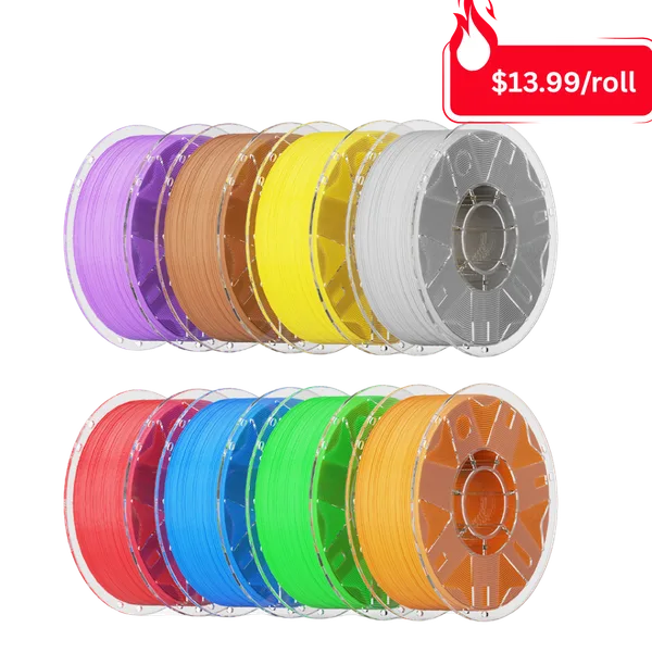 Creality (⚡Flash Sale)8KG Hyper RFID 8 Color Pack 3D Printing Filament(Random Color）