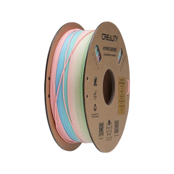 Creality Hyper Rainbow PLA 3D Printing Filament 1kg
