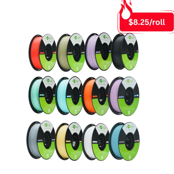 Creality (Special Offer)12KG Soleyin Ultra PLA 12 Color Pack