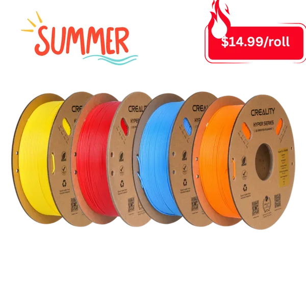 Creality Summer Edition 4 Color Hyper PLA 3D Printing Filament Pack