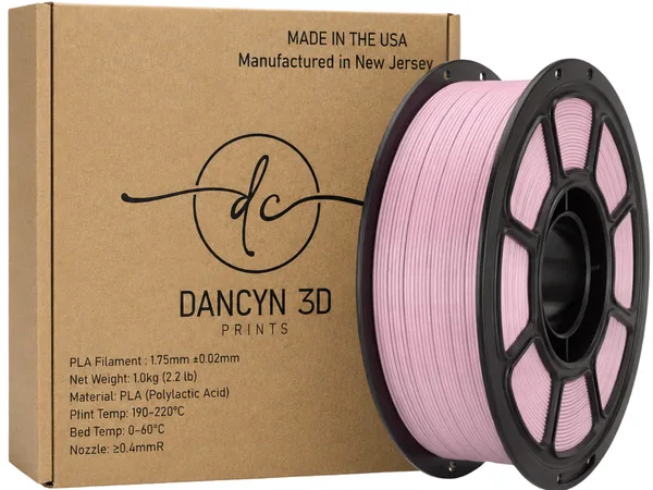 Dancyn 3D Prints PLA Pink
