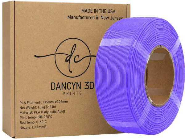 Dancyn 3D Prints PLA Purple