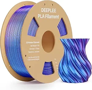 Deeplee3D PLA Silk Blue Purple