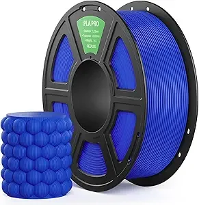Deeplee3D DEEPLEE PLA PRO Filament, Stronger Toughness 3D Printer Filament, PLA Filament Dimensional Accuracy +/-, Neatly Wound, Fits Most FDM 3D Printer, 1KG Blue