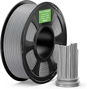 Deeplee3D DEEPLEE PLA+ 2.0 Filament, Stronger Toughness 3D Printer Filament, Grey 1KG, Upgrade PLA Plus 3D Printer Filament, High Speed PLA+ Filament for Most FDM 3D Drucker