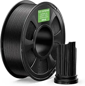 Deeplee3D DEEPLEE PLA+ 2.0 Filament, Stronger Toughness 3D Printer Filament, Black 1KG, Upgrade PLA Plus 3D Printer Filament, High Speed PLA+ Filament for Most FDM 3D Drucker