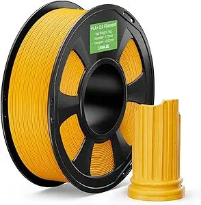 Deeplee3D DEEPLEE PLA+ 2.0 Filament, Stronger Toughness 3D Printer Filament, Sunflower Yellow 1KG, Upgrade PLA Plus 3D Printer Filament, High Speed PLA+ Filament for Most FDM 3D Drucker