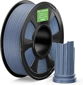 Deeplee3D DEEPLEE PLA+ 2.0 Filament, Stronger Toughness 3D Printer Filament, Blue Grey 1KG, Upgrade PLA Plus 3D Printer Filament, High Speed PLA+ Filament for Most FDM 3D Drucker