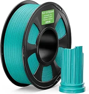 Deeplee3D DEEPLEE PLA+ 2.0 Filament, Stronger Toughness 3D Printer Filament, Turquoise 1KG, Upgrade PLA Plus 3D Printer Filament, High Speed PLA+ Filament for Most FDM 3D Drucker