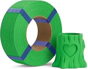 Deeplee3D DEEPLEE PLA Basic Refill Filament, No Spool 3D Printer Filament, Dimensional Accuracy +/-, Fits for Most FDM 3D Printers, 1KG Grass Green