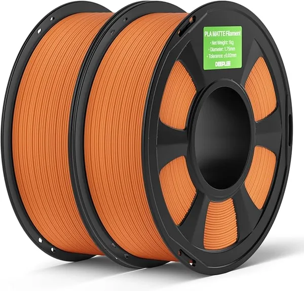 Deeplee3D DEEPLEE Matte PLA Filament, 2kg Orange