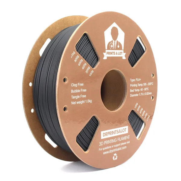 Dr. Prints A Lot DRPRINTSALOT Premium Matte PLA+ Filament: Vibrant Colors for Exceptional 3D Printing
