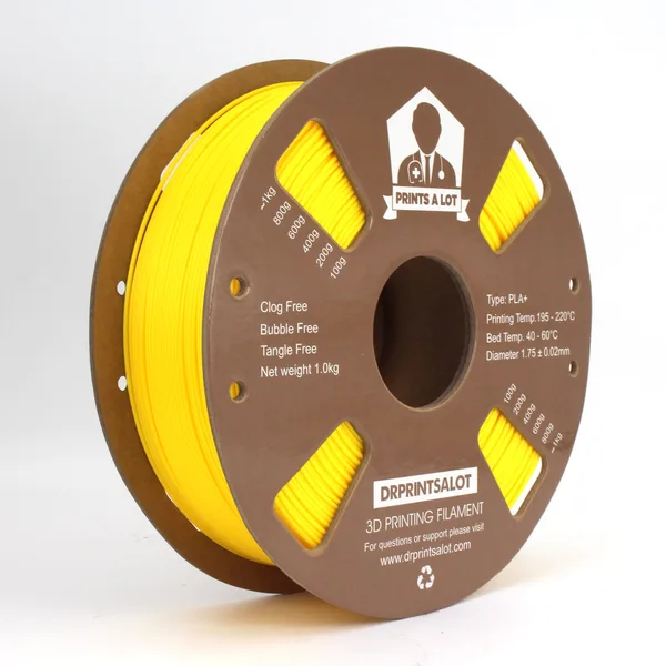 Dr. Prints A Lot PLA+ Yellow