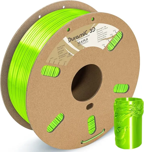 DURAMIC 3D PLA Silk Neon Green