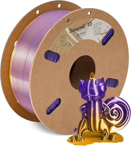 DURAMIC 3D PLA Silk Gold Purple