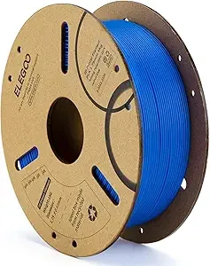 Elegoo ELEGOO PLA Filament Dark Blue 1KG, 3D Printer Filament Dimensional Accuracy +/-, 1kg Cardboard Spool(2.2lbs) 3D Printing Filament Fits for Most FDM 3D Printers