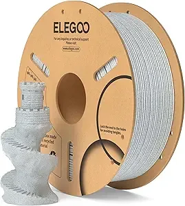 Elegoo ELEGOO PLA Filament Marble 1KG, 3D Printer Filament Dimensional Accuracy +/-, 1kg Cardboard Spool(2.2lbs) 3D Printing Filament Fits for Most FDM 3D Printers