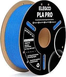 Elegoo ELEGOO PLA PRO Filament Light Blue 1KG, 30-/s Printing Speed Improved Rigidity 3D Printer Filament Dimensional Accuracy +/-, 1kg Spool (2.2lbs)