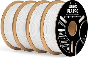 Elegoo ELEGOO PLA Filament Black 10KG, 3D Printer Filament Bulk Dimensional Accuracy +/-, 10 Pack 1kg Cardboard Spool(2.2lbs) 3D Printing Filament Fits for Most FDM 3D Printers