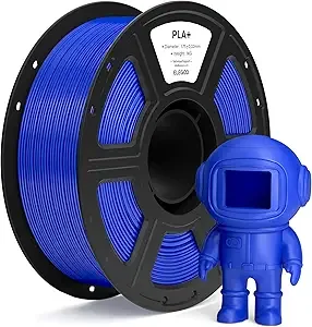 Elegoo ELEGOO PLA+ Filament Dark Blue 1KG, High Toughness PLA Plus 3D Printer Filament Dimensional Accuracy +/-, 1kg Spool(2.2lbs) Fits for Most FDM 3D Printers