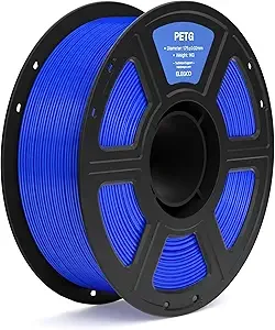 Elegoo ELEGOO PETG Filament Blue 1KG, 3D Printer Filament Dimensional Accuracy +/-, 1kg Spool(2.2lbs) Fits for Most FDM 3D Printers