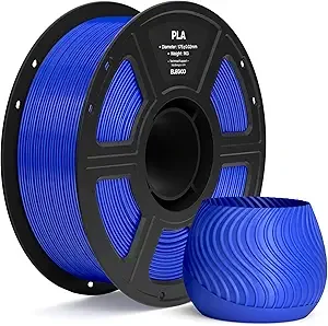 Elegoo ELEGOO PLA Filament Dark Blue 1KG, 3D Printer Filament Dimensional Accuracy +/-, 1kg Spool(2.2lbs) Fit Most FDM 3D Printers