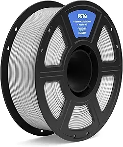Elegoo ELEGOO PETG Filament Gray 1KG, 3D Printer Filament Dimensional Accuracy +/-, 1kg Spool(2.2lbs) Fits for Most FDM 3D Printers