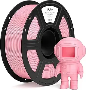 Elegoo ELEGOO PLA+ Filament Pink 1KG, High Toughness PLA Plus 3D Printer Filament Dimensional Accuracy +/-, 1kg Spool(2.2lbs) Fits for Most FDM 3D Printers