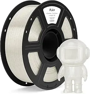 Elegoo ELEGOO PLA+ Filament Transcluent 1KG, High Toughness PLA Plus 3D Printer Filament Dimensional Accuracy +/-, 1kg Spool(2.2lbs) Fits for Most FDM 3D Printers