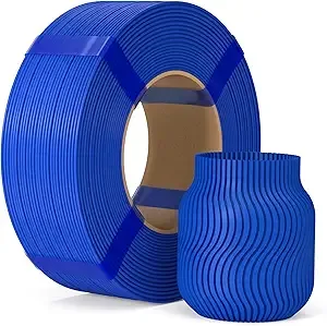 Elegoo ELEGOO PLA Basic Refill Filament Cobalt Blue 1KG, 3D Printer Filament No Spool Dimensional Accuracy +/-, 3D Printing PLA for Reusable Spool Refilling