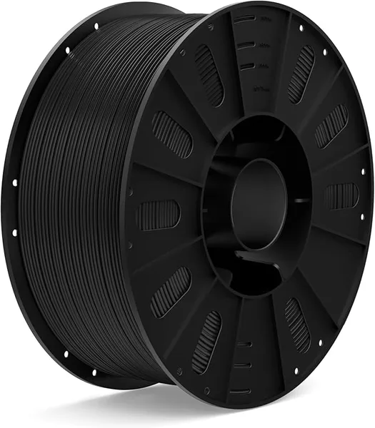 Elegoo ELEGOO PLA+ Filament Black 3KG, High Toughness PLA Plus 3D Printer Filament Dimensional Accuracy +/-, 3kg Large Spool(6.6lbs) Fits for Most FDM 3D Printers