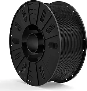 Elegoo ELEGOO PLA Filament Black 3KG, 3D Printer Filament Dimensional Accuracy +/-, 3KG Large Spool(6.6lbs) Fits for Most FDM 3D Printers