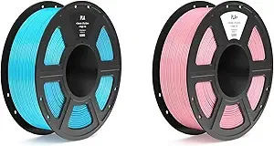Elegoo PLA Filament Sky Blue 1KG & PLA+ Filament Pink 1KG