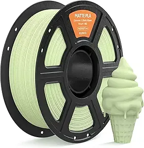 Elegoo ELEGOO Matte PLA Filament Mint Green 1KG, 3D Printer Filament High Precision, 1kg Spool (2.2lbs) Fits for Most FDM 3D Printers