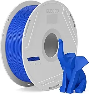 Elegoo ELEGOO PLA Basic Filament with Reusable Spool Cobalt Blue 1KG PLA 3D Printing Filament 2.2lbs High Dimensional Accuracy, Easy Installation Detachable Spool Fits for Most 3D Printers