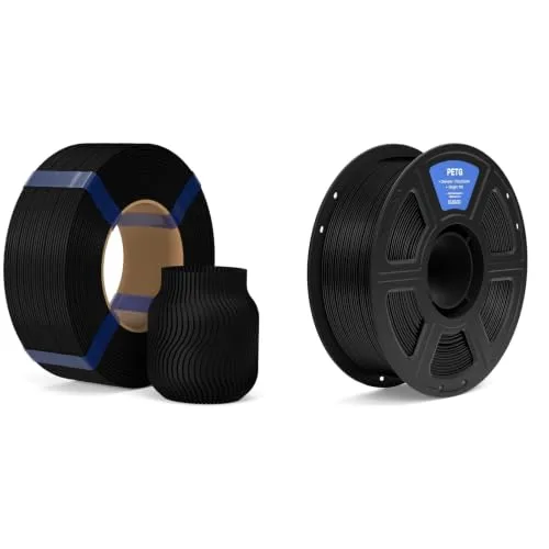 Elegoo ELEGOO PLA Filament Black 1KG & PETG Filament Black 1KG
